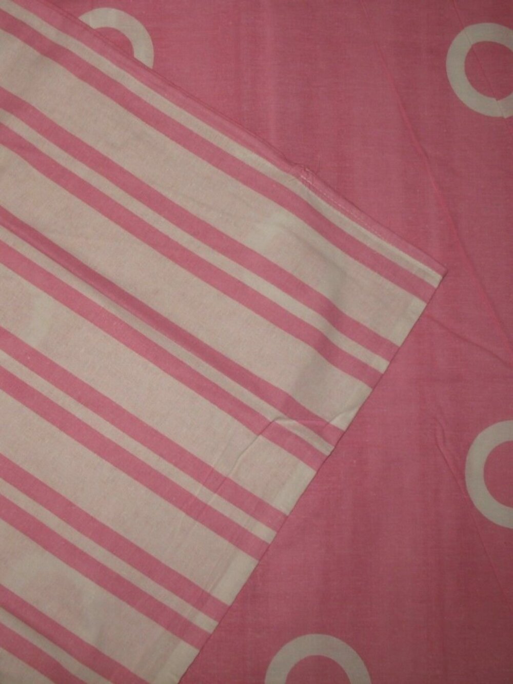 IKEA KNAVEL Pink Duvet Cover Pillowcases Full Queen Bedding Set NEW but OPENED